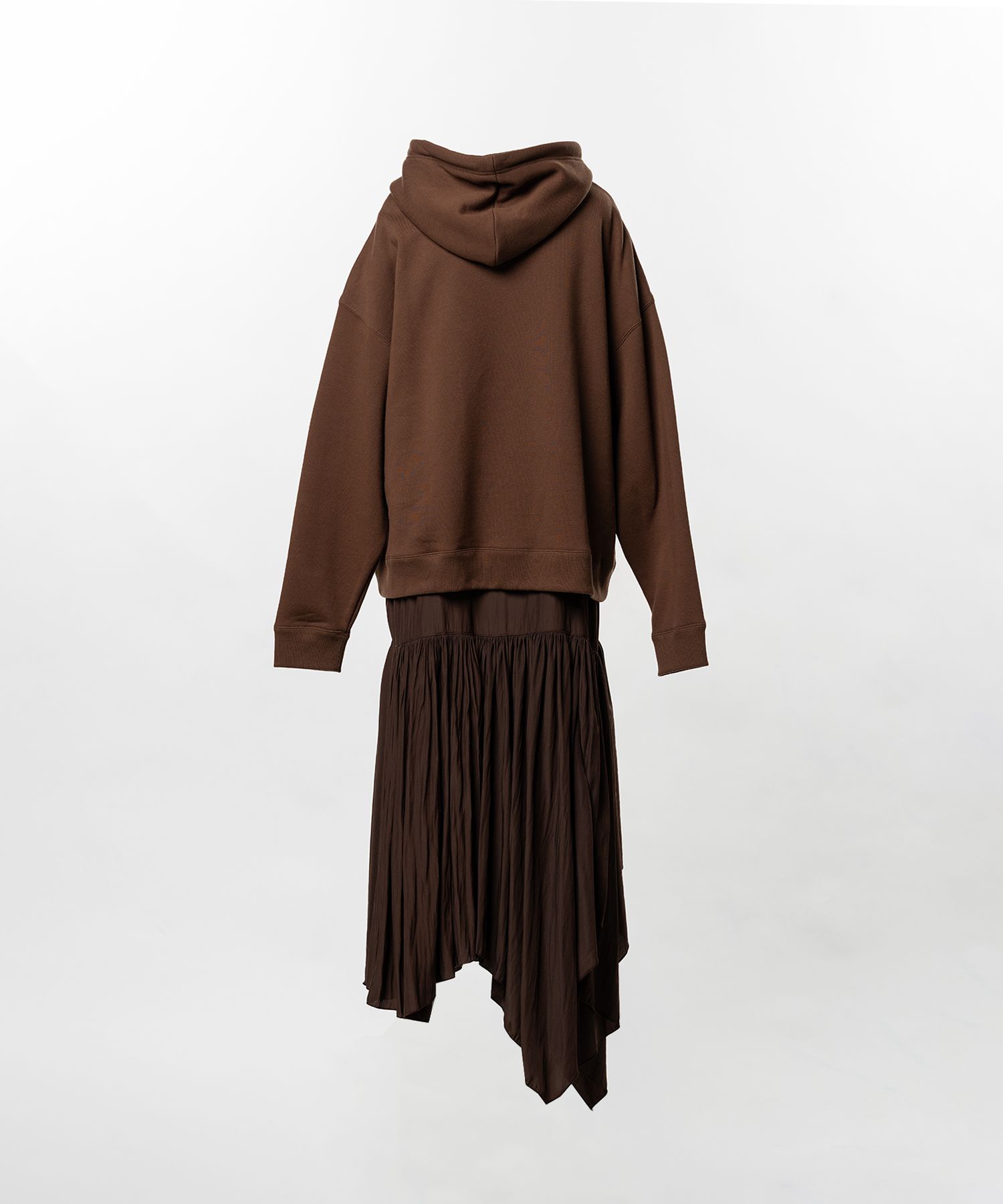 Hoodie Combined Dress