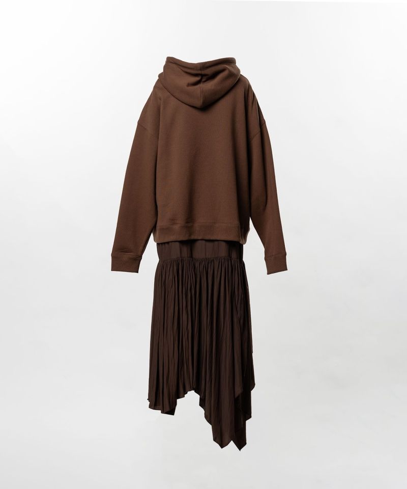 Hoodie Combined Dress