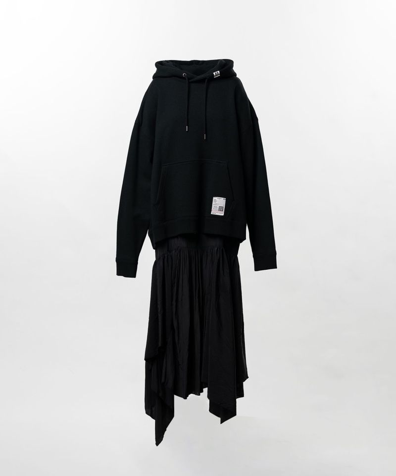 Hoodie Combined Dress