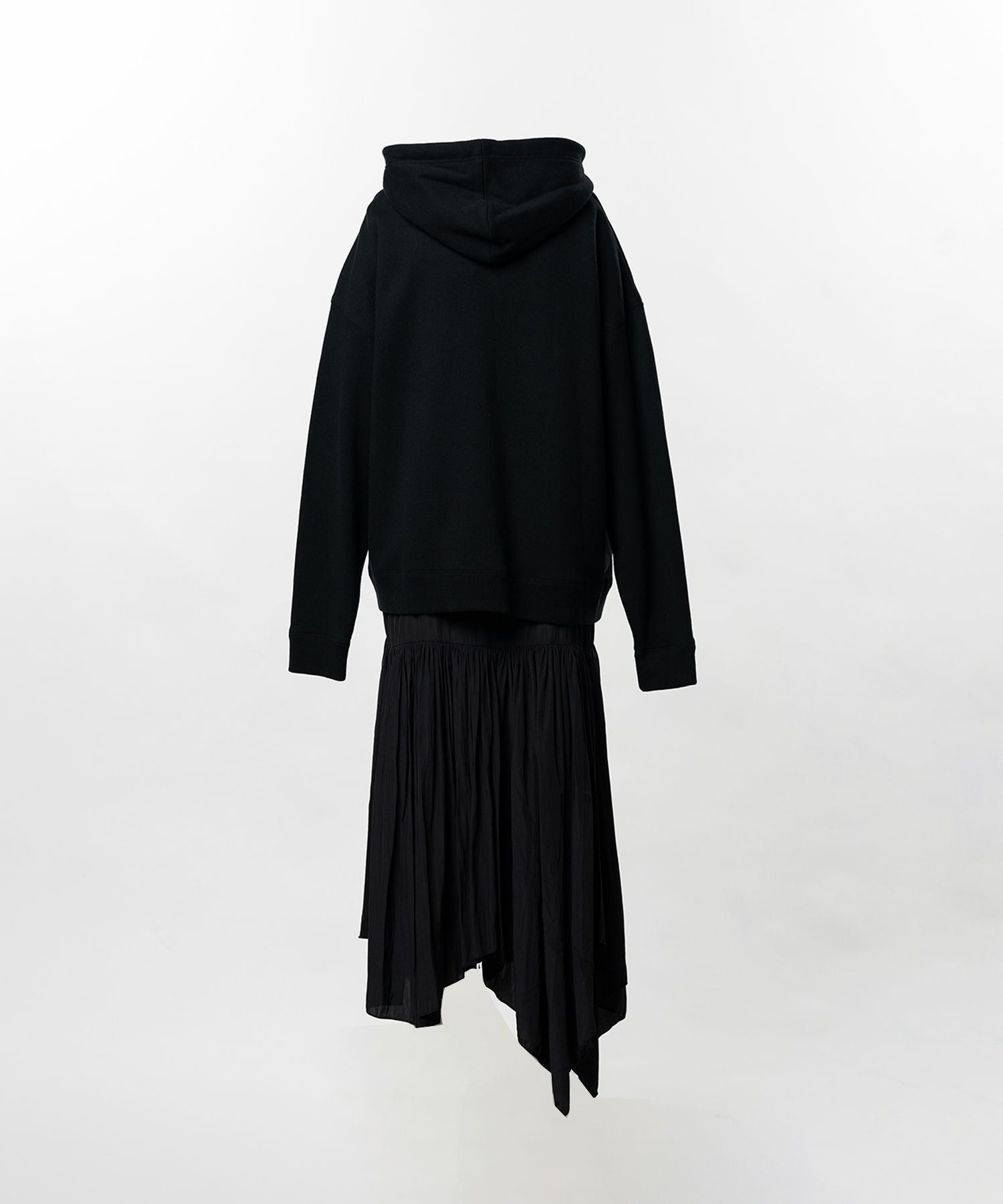 Hoodie Combined Dress