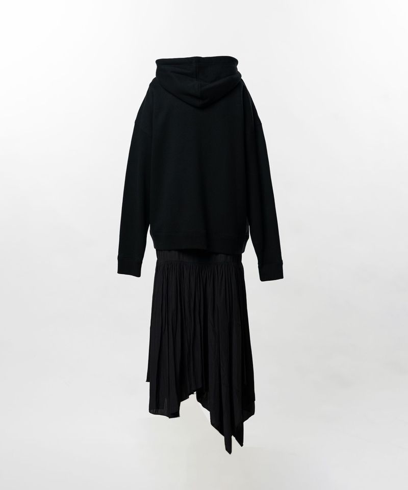 Hoodie Combined Dress