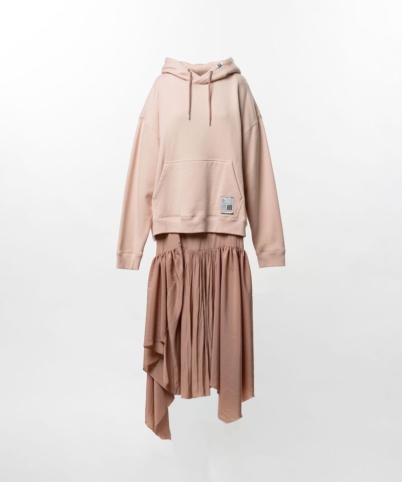 Hoodie Combined Dress
