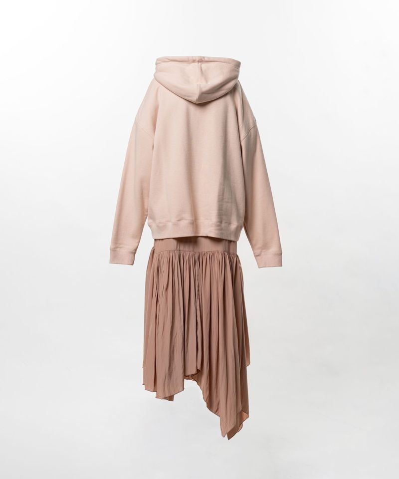 Hoodie Combined Dress
