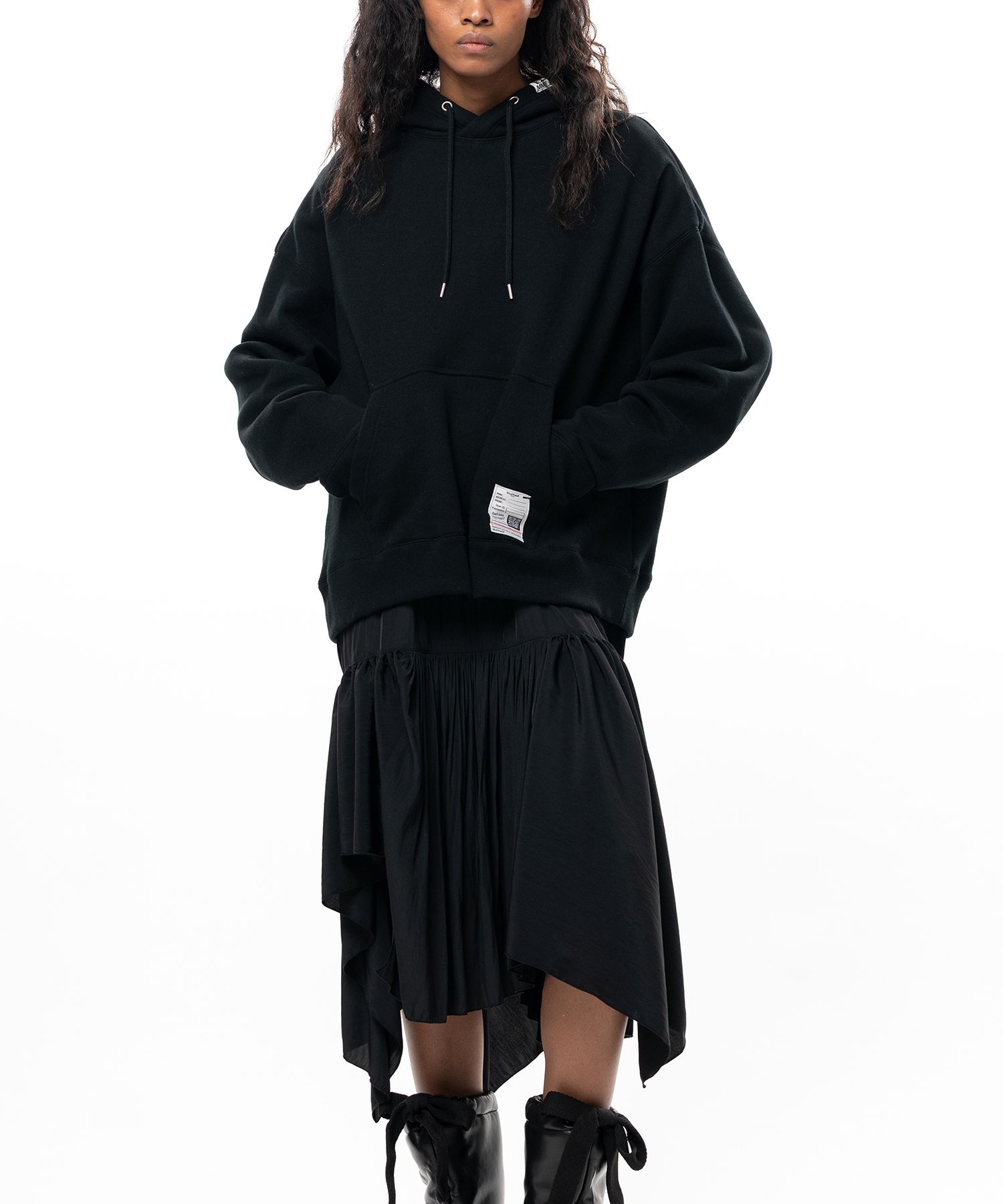 Hoodie Combined Dress