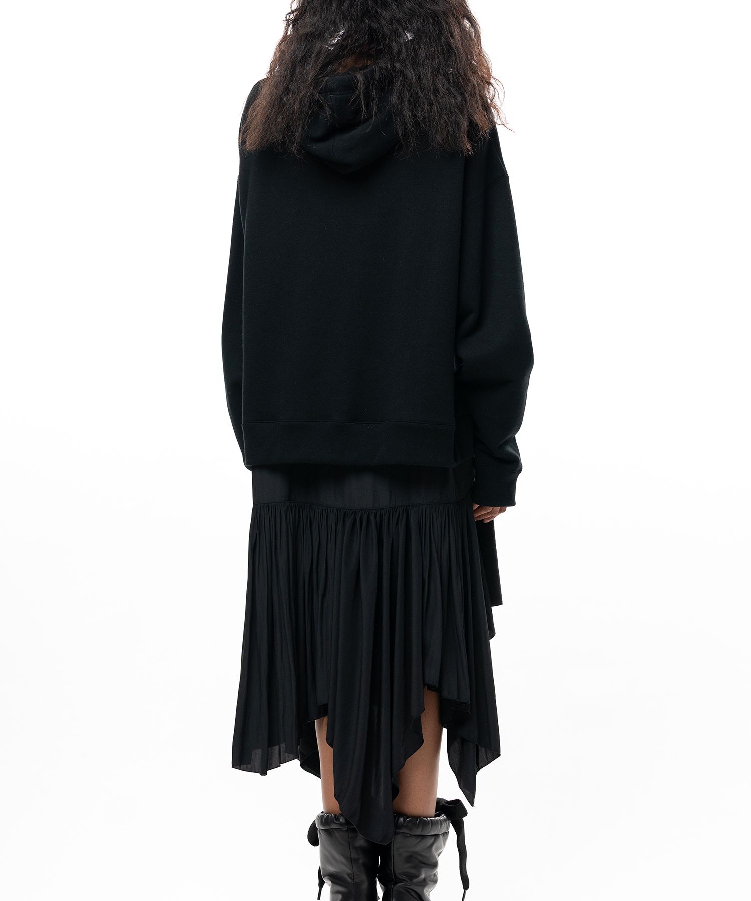 Hoodie Combined Dress
