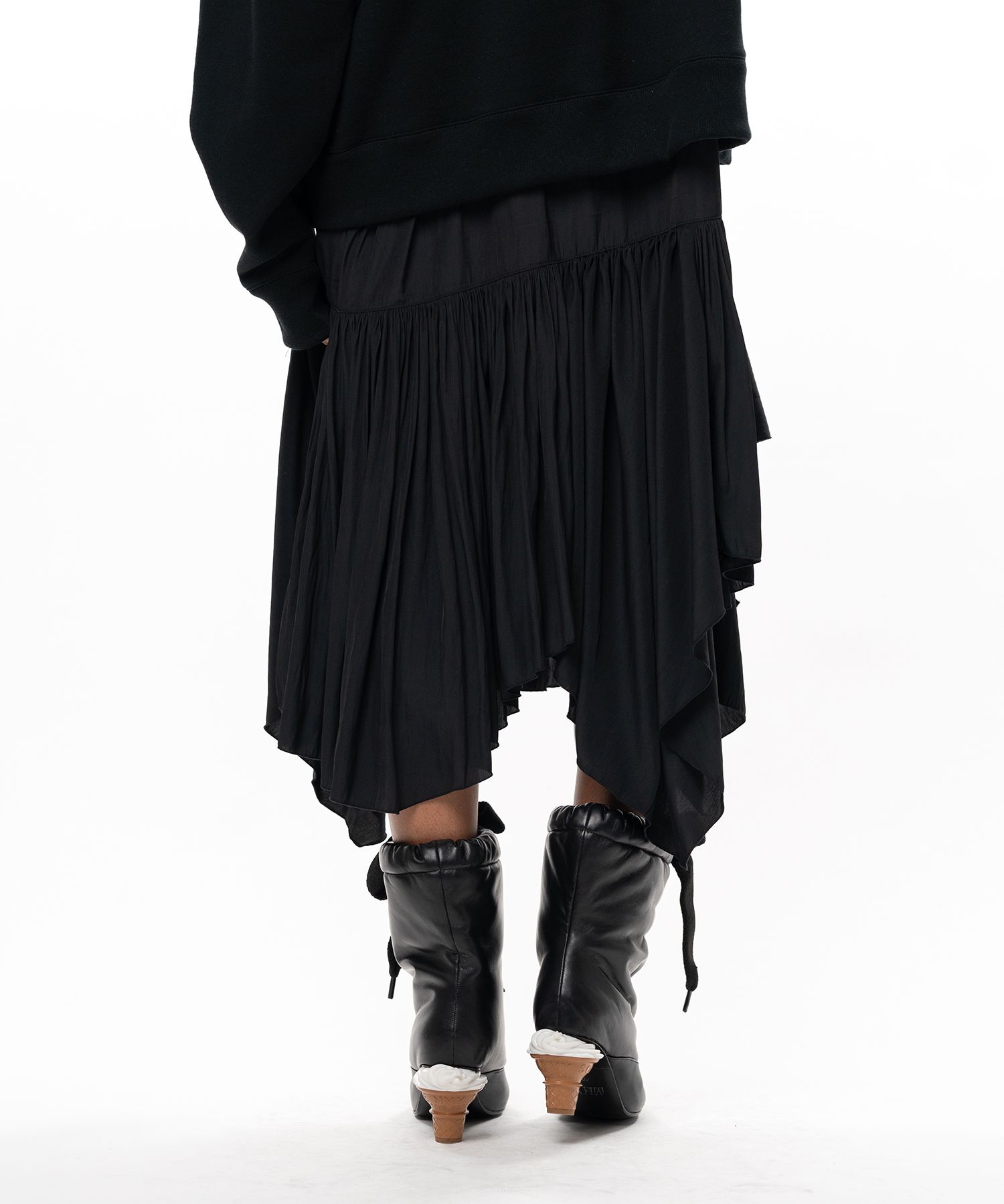 Hoodie Combined Dress