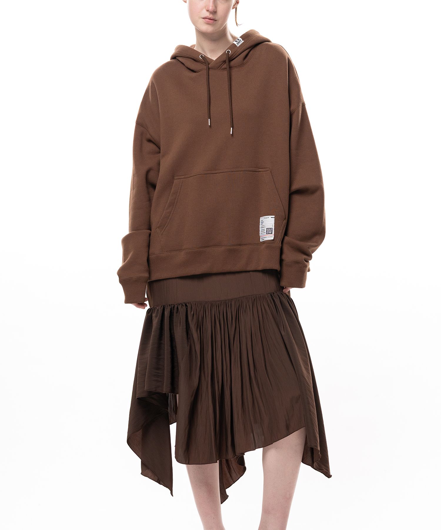 Hoodie Combined Dress