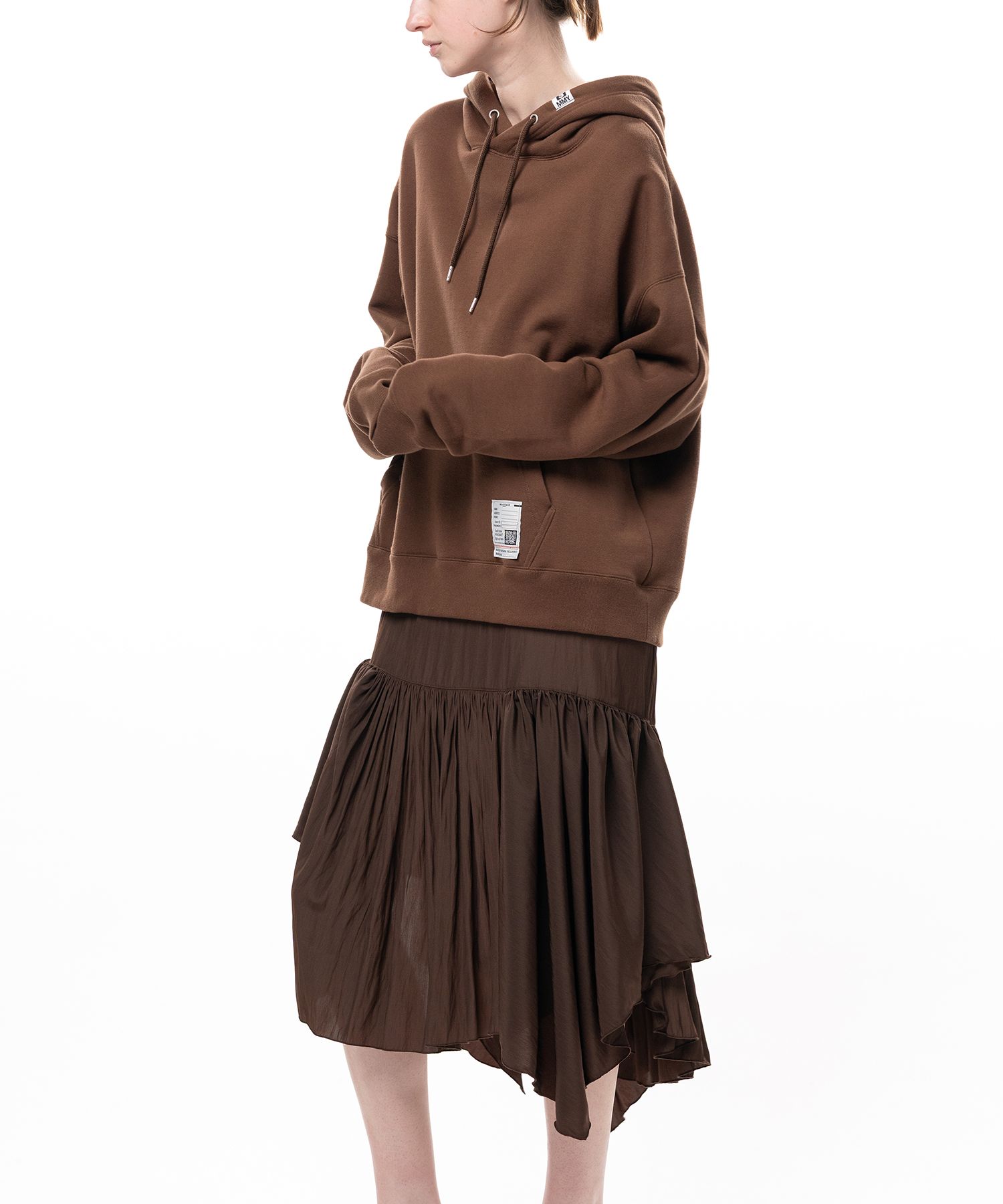 Hoodie Combined Dress