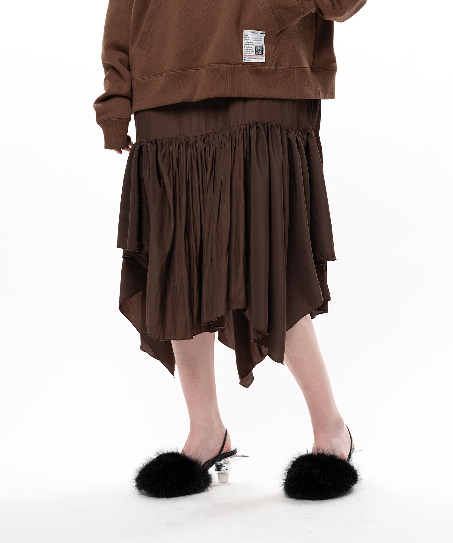 Hoodie Combined Dress
