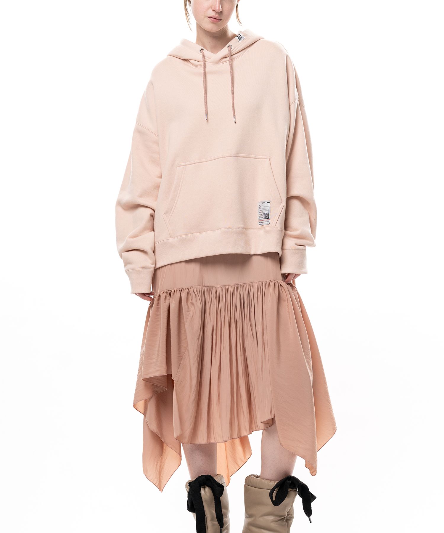 Hoodie Combined Dress
