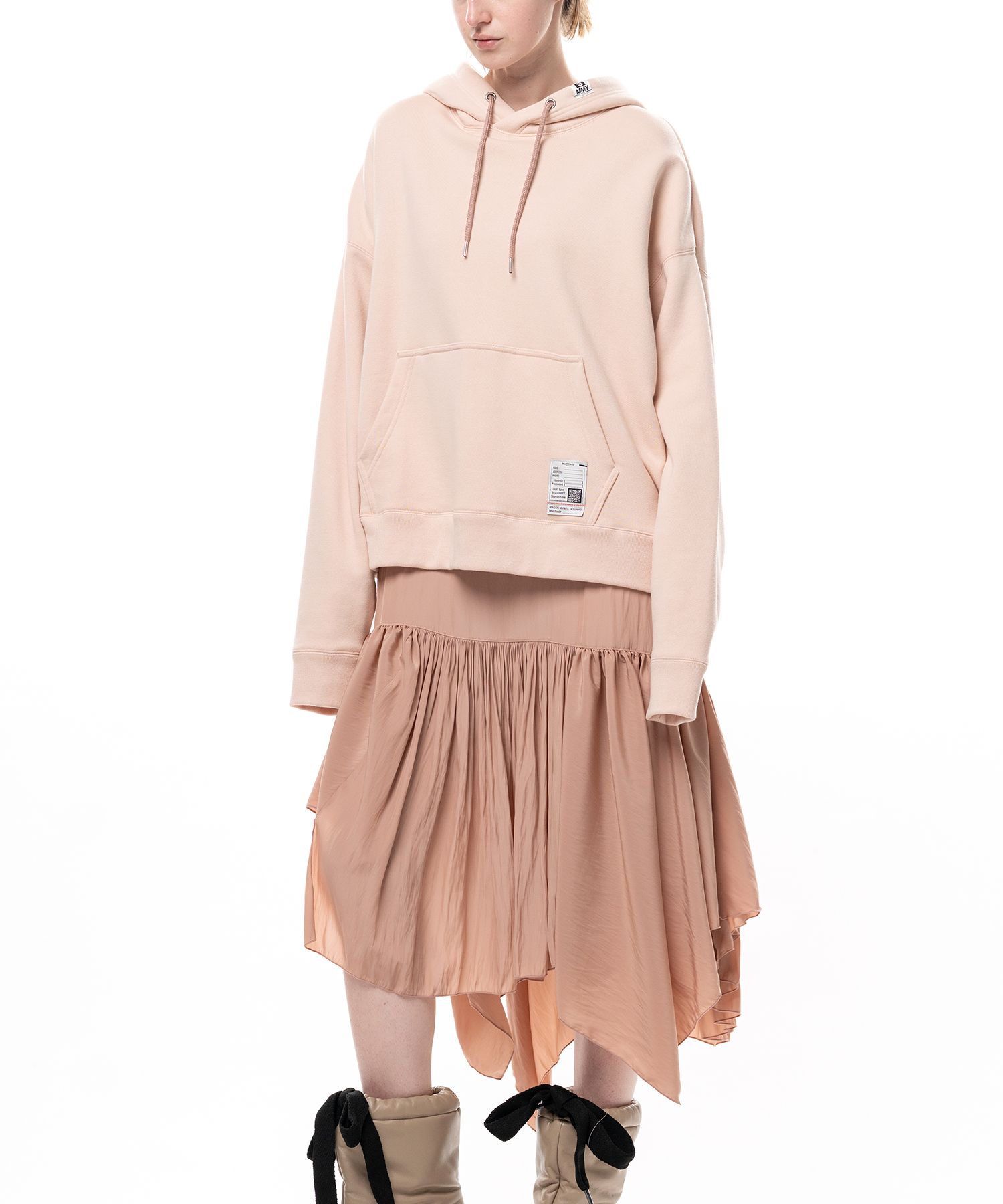 Hoodie Combined Dress