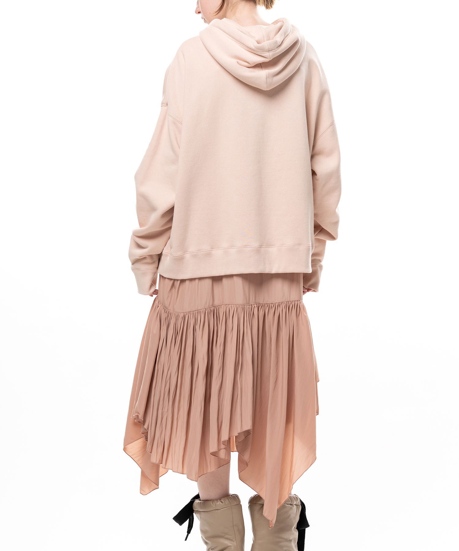 Hoodie Combined Dress