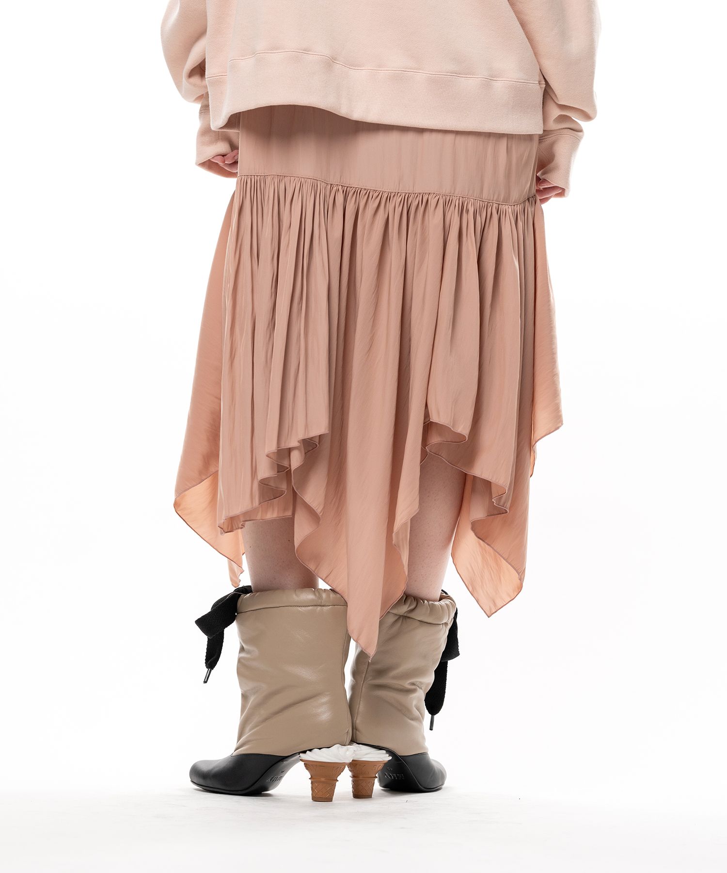 Hoodie Combined Dress