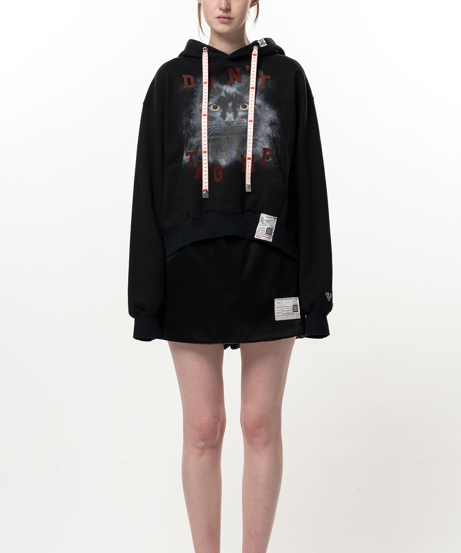 Cat Printed Hoodie