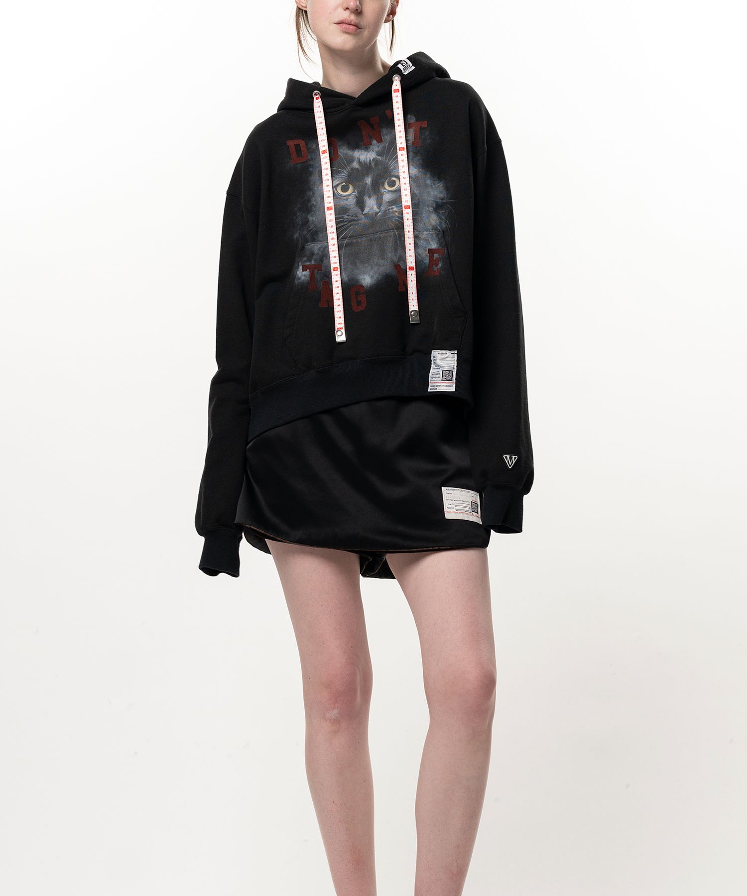 Cat Printed Hoodie