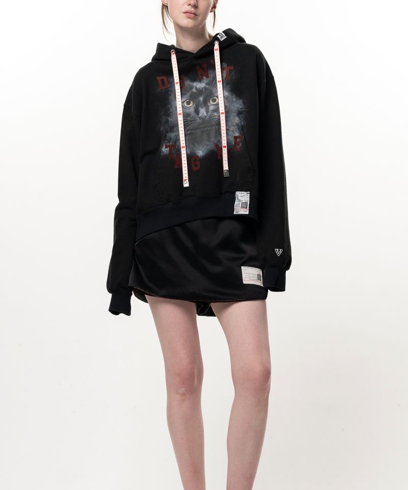Cat Printed Hoodie