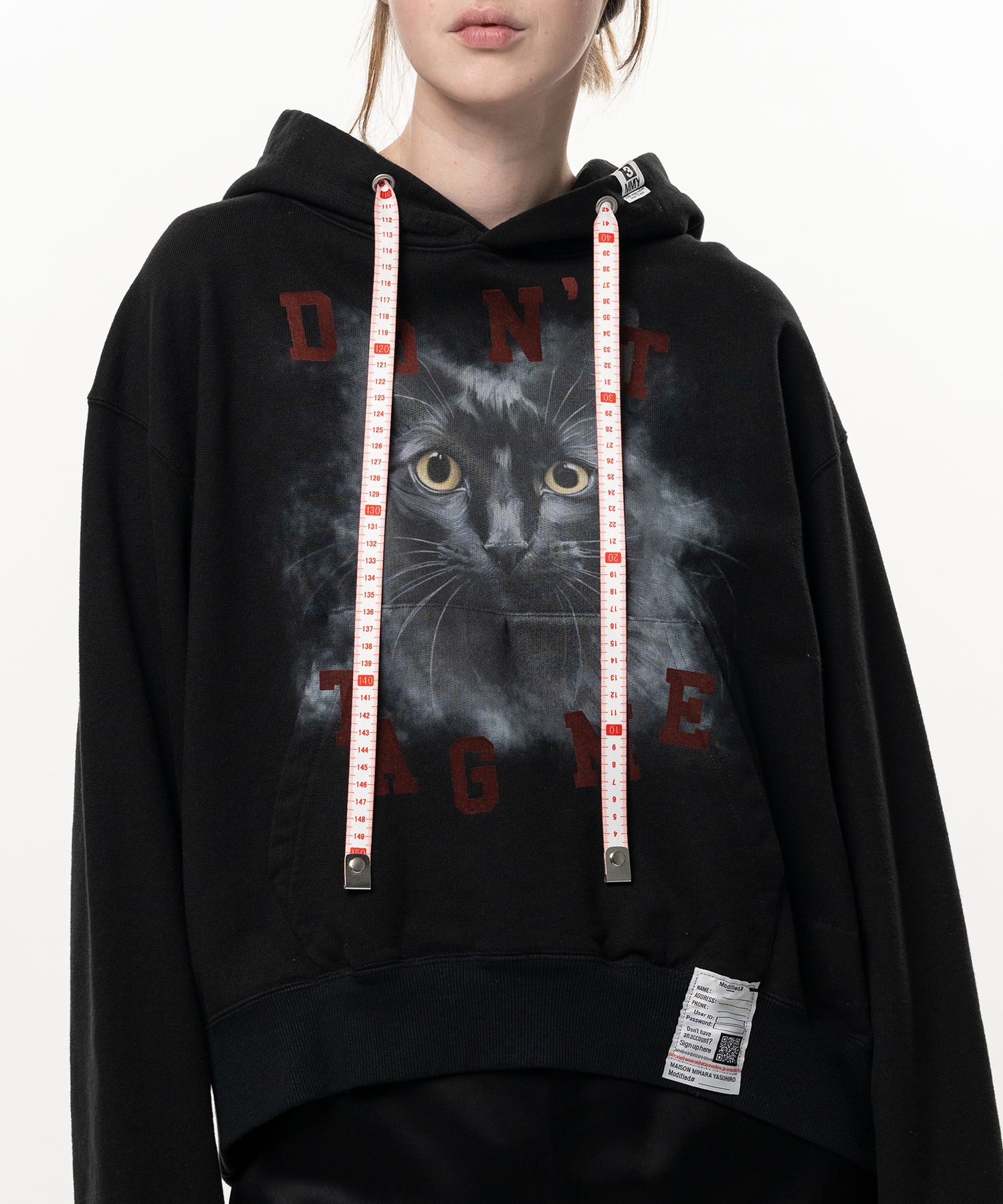 Cat Printed Hoodie