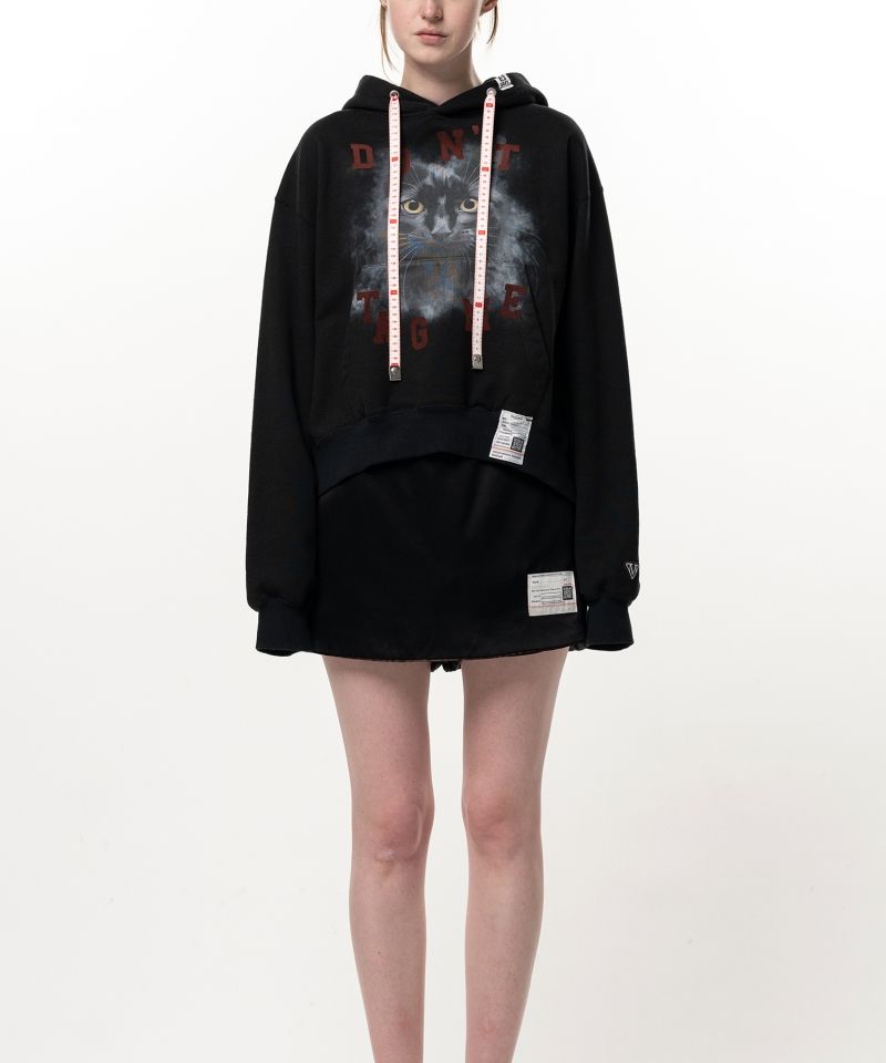 Cat Printed Hoodie