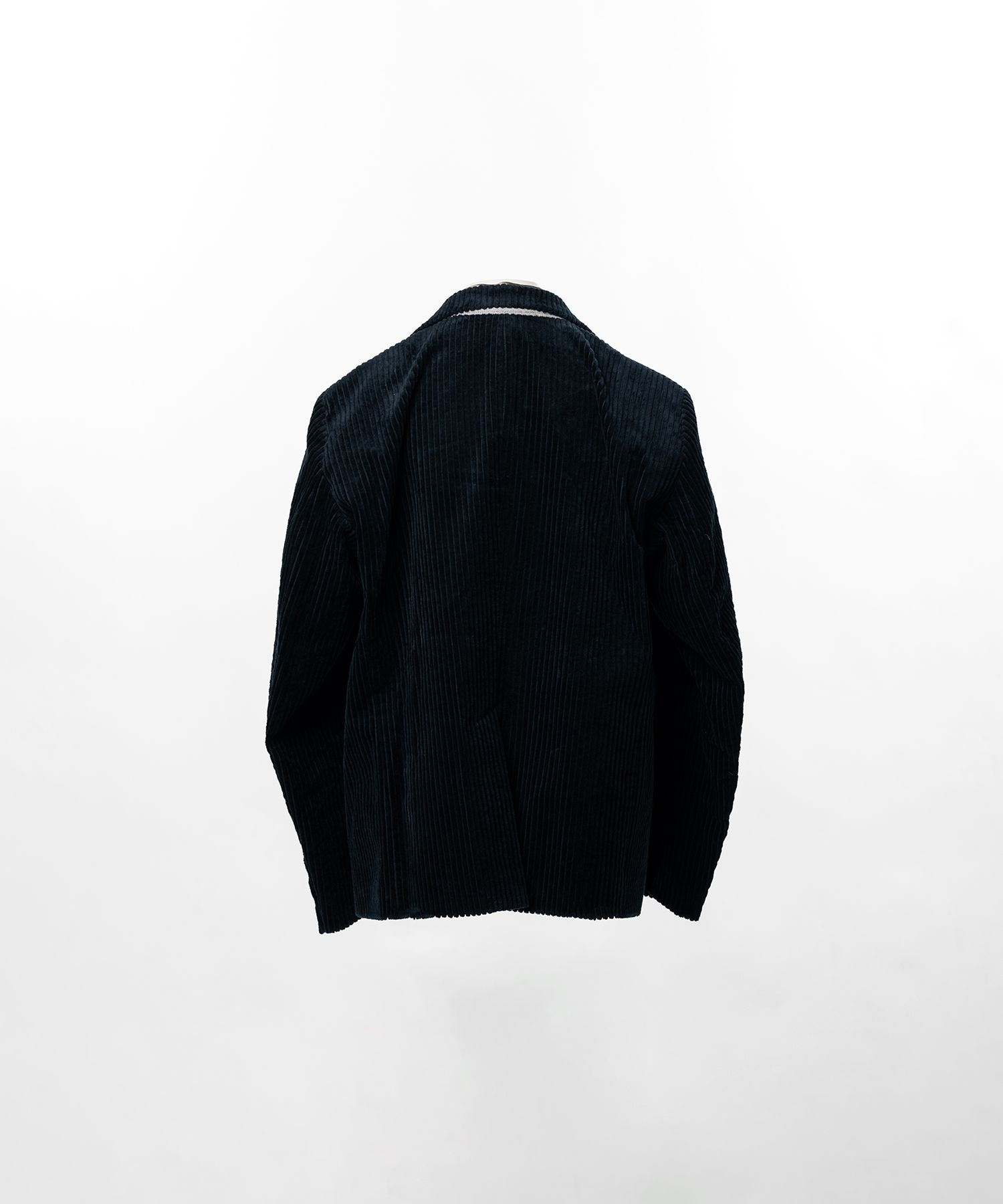 Attached Tie Corduroy Jacket