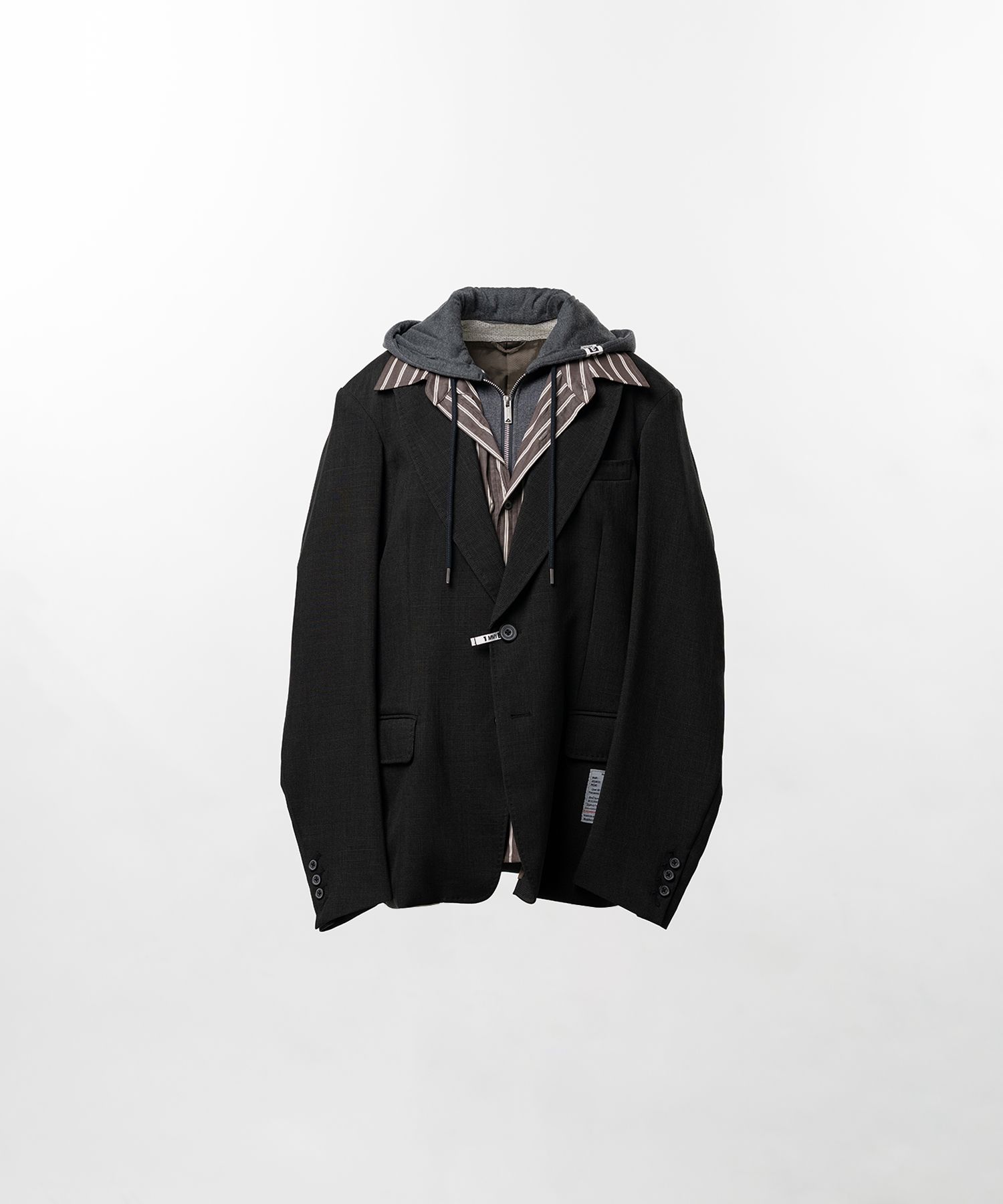 Triple Layered Houndstooth Jacket