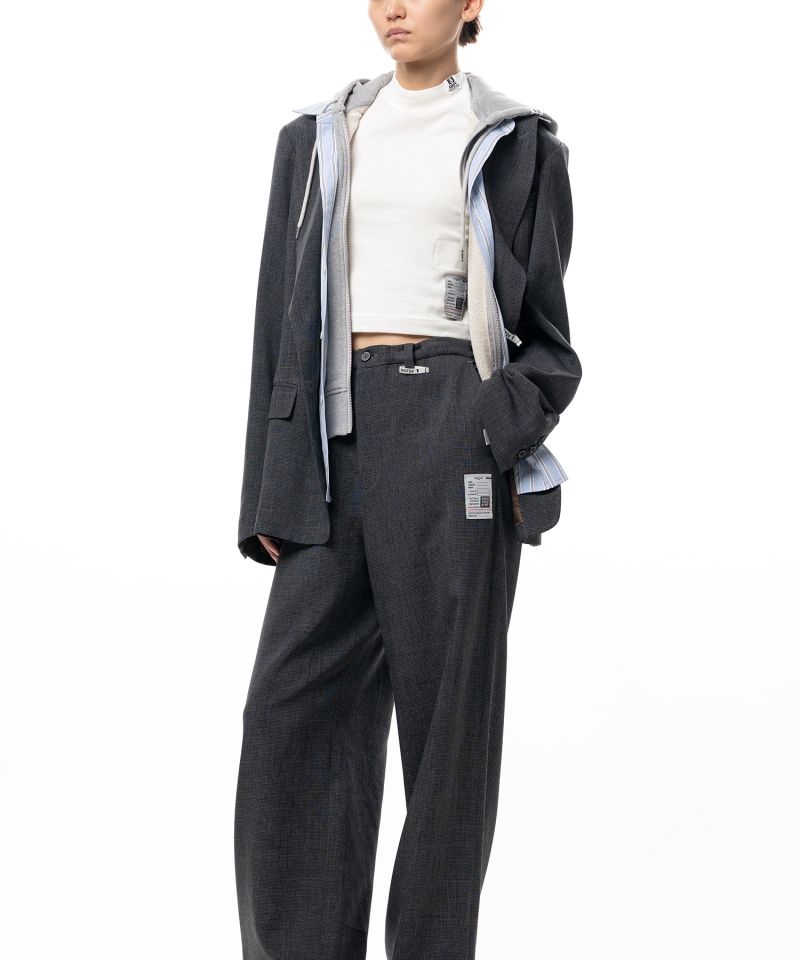 Triple Layered Houndstooth Jacket