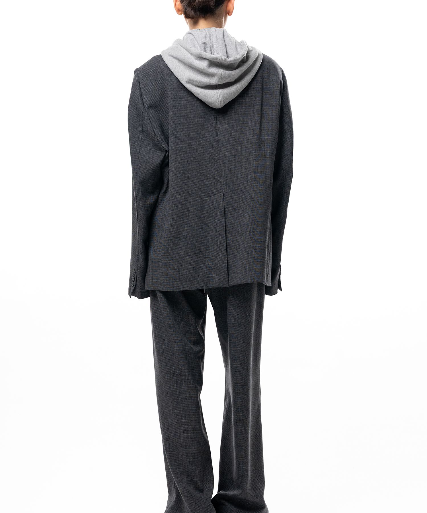 Triple Layered Houndstooth Jacket