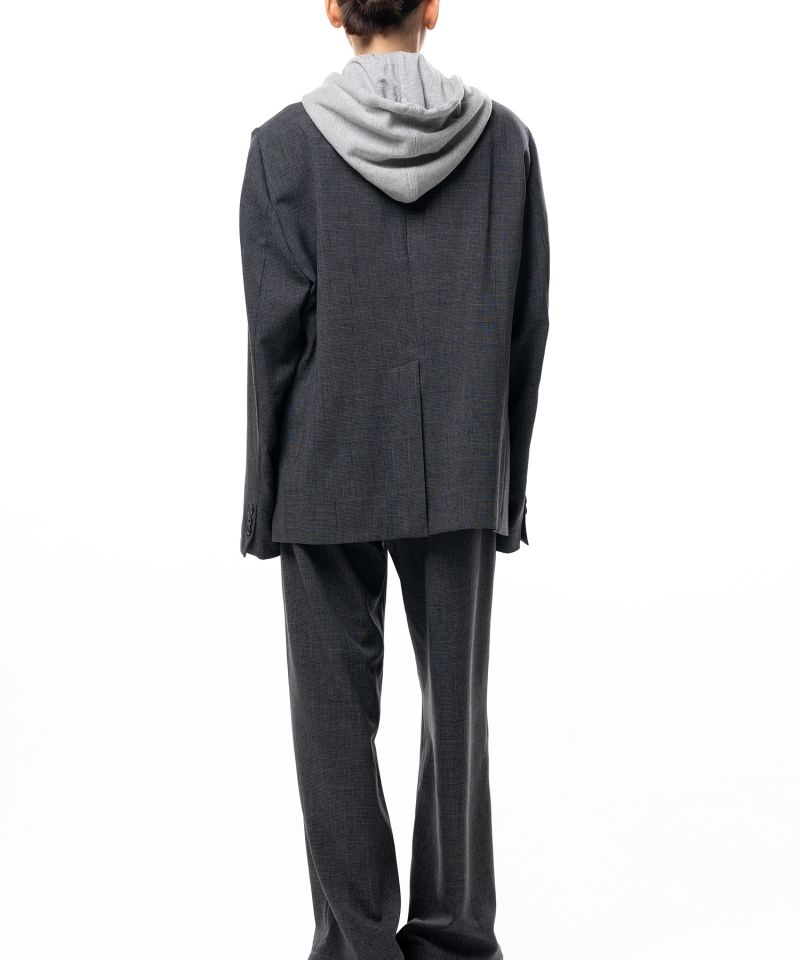 Triple Layered Houndstooth Jacket