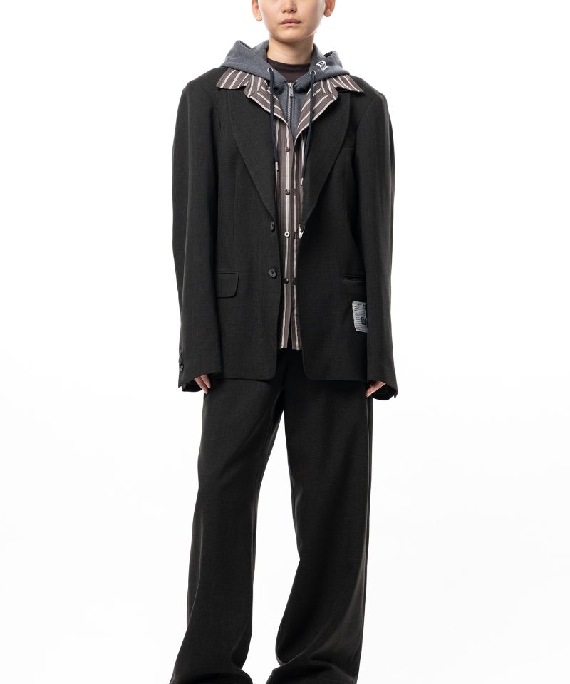 Triple Layered Houndstooth Jacket