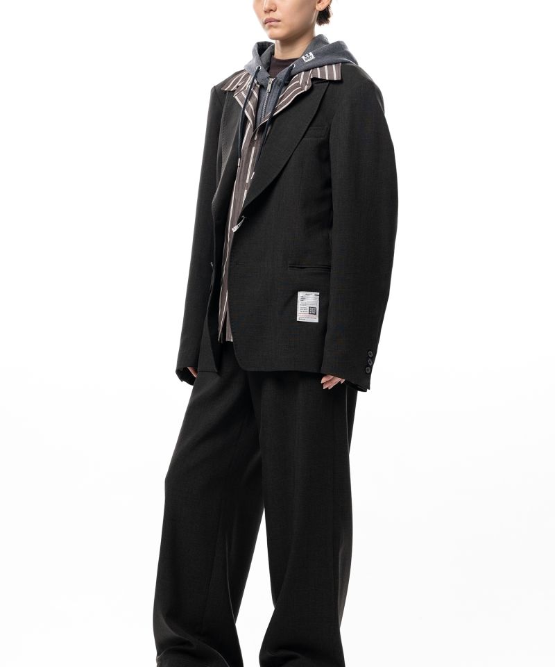 Triple Layered Houndstooth Jacket