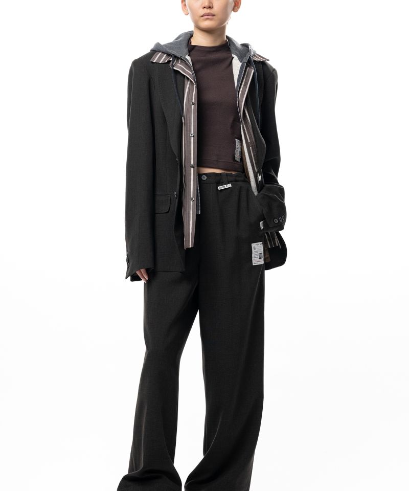 Triple Layered Houndstooth Jacket