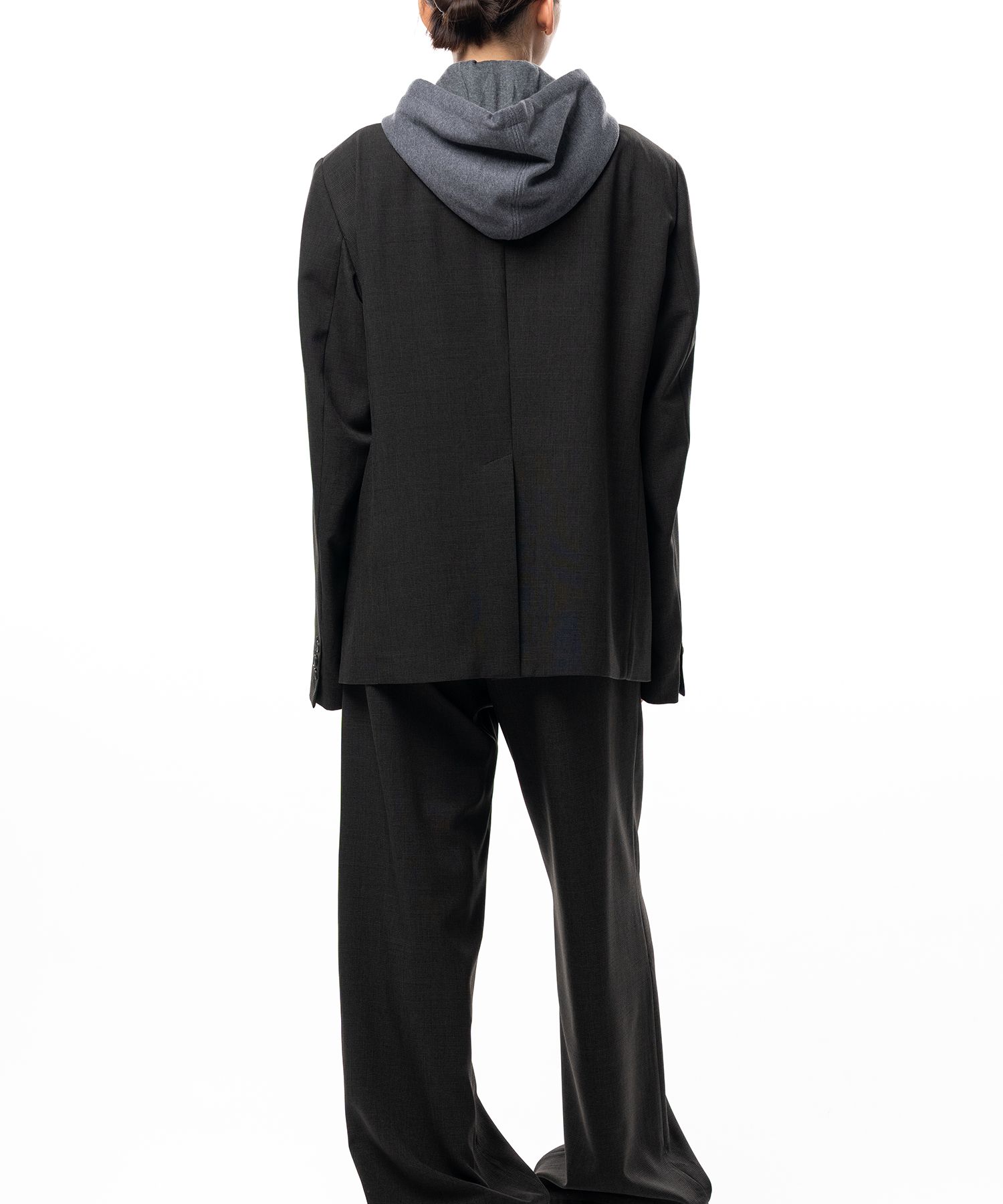 Triple Layered Houndstooth Jacket