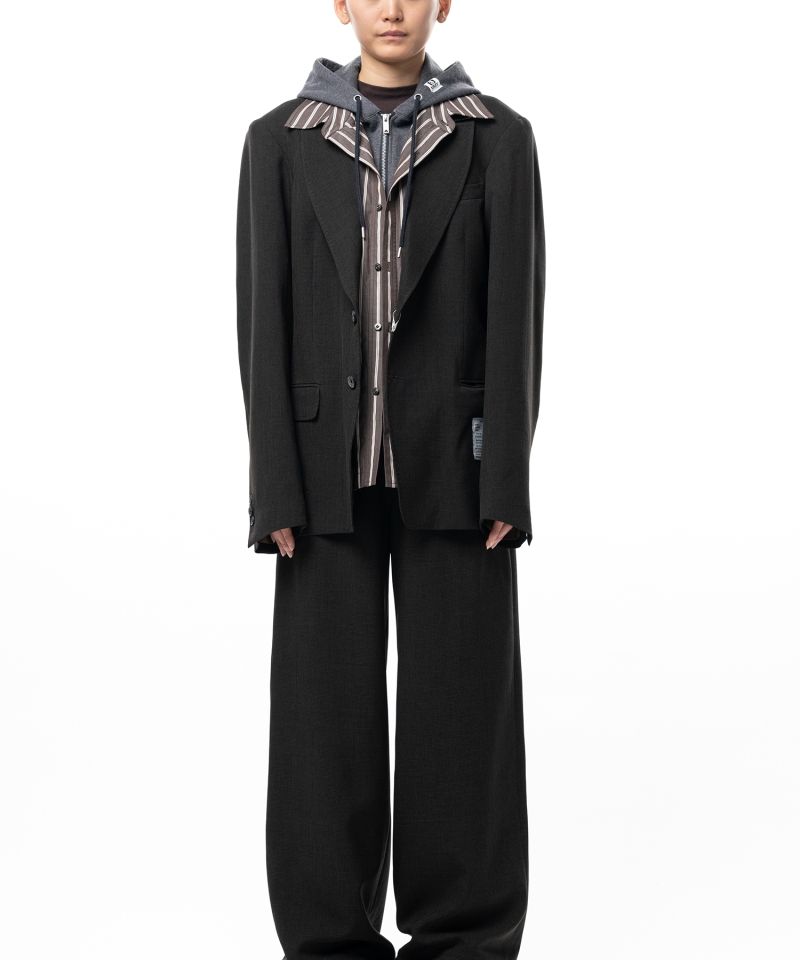 Triple Layered Houndstooth Jacket