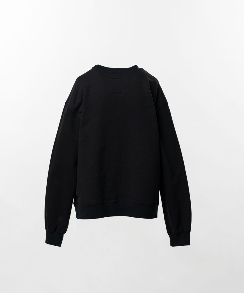 Don't Tag Me. Flocky Printed Sweatshirt