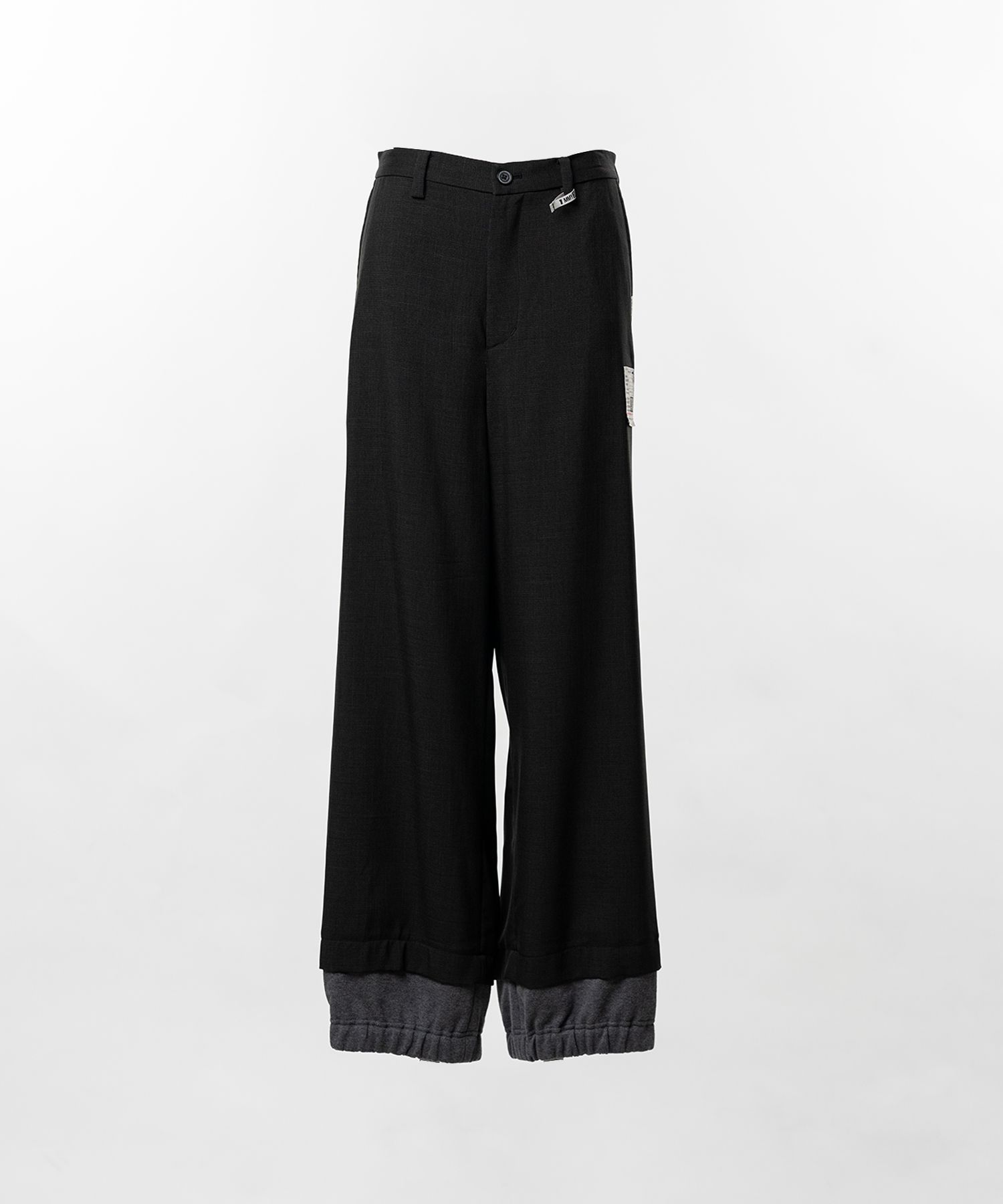 Mix Layered Houndstooth Pants