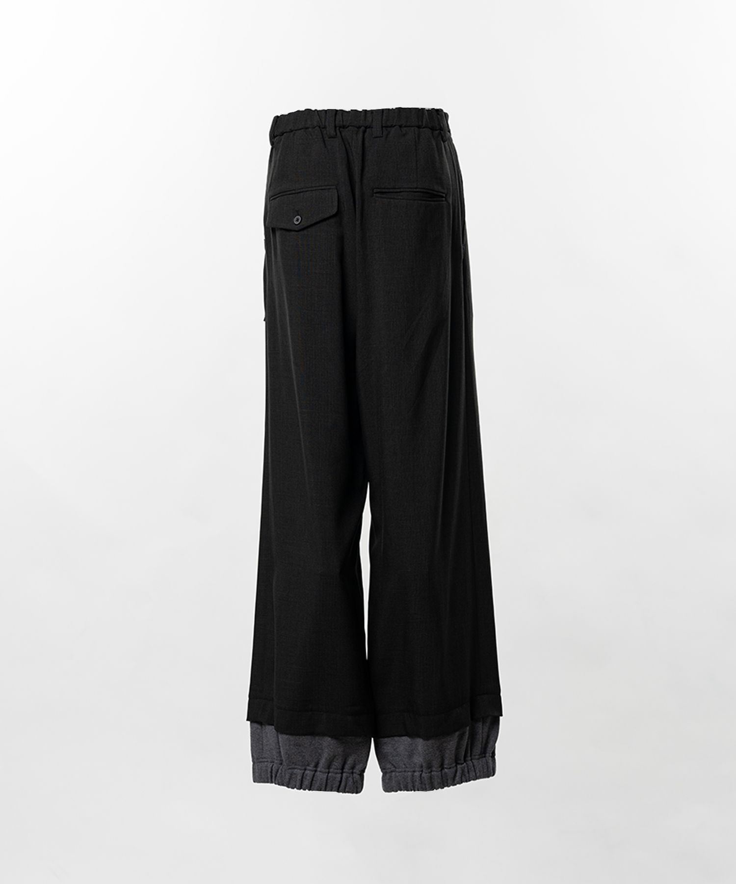 Mix Layered Houndstooth Pants