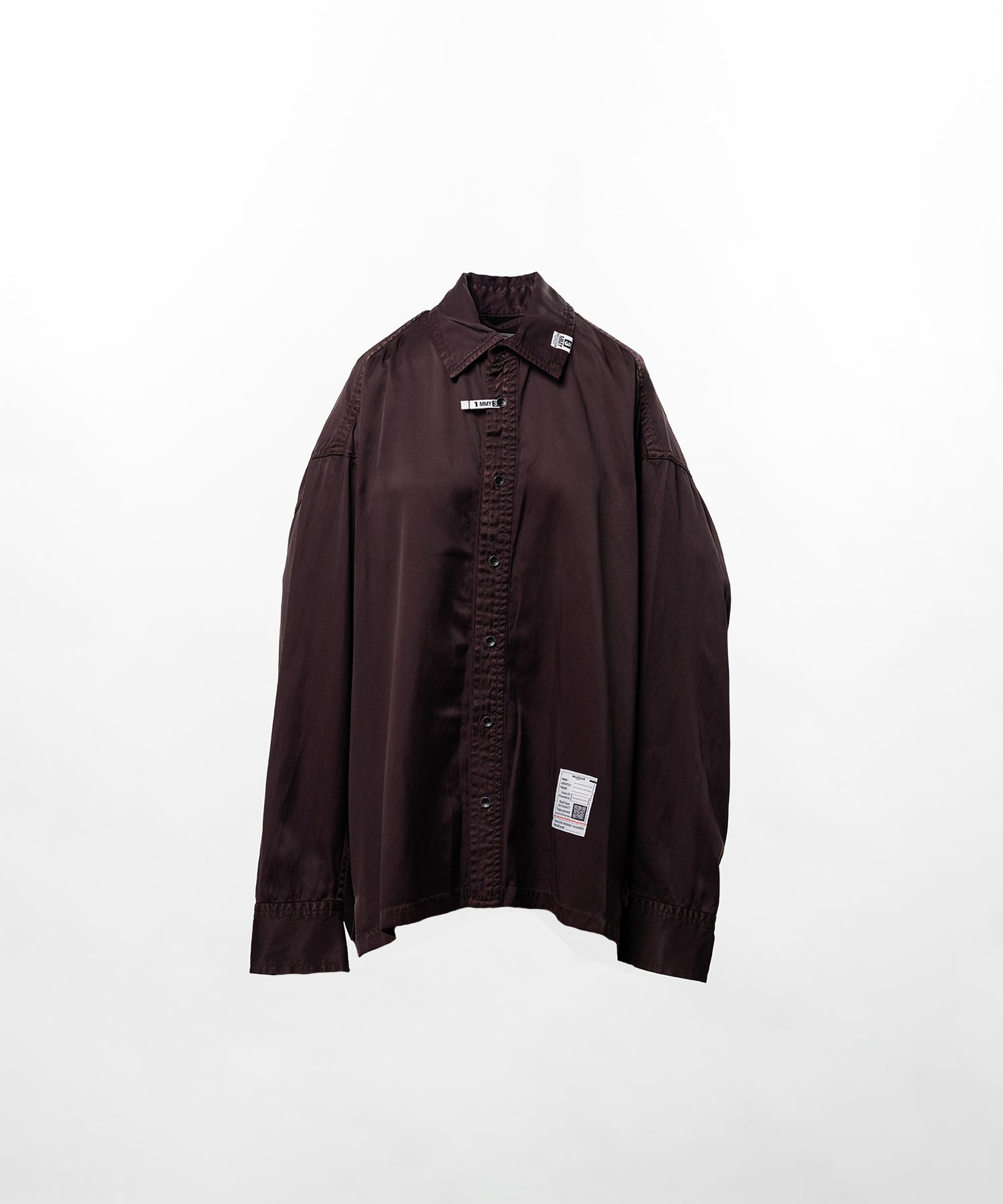 Vintage Like Satin Shirt