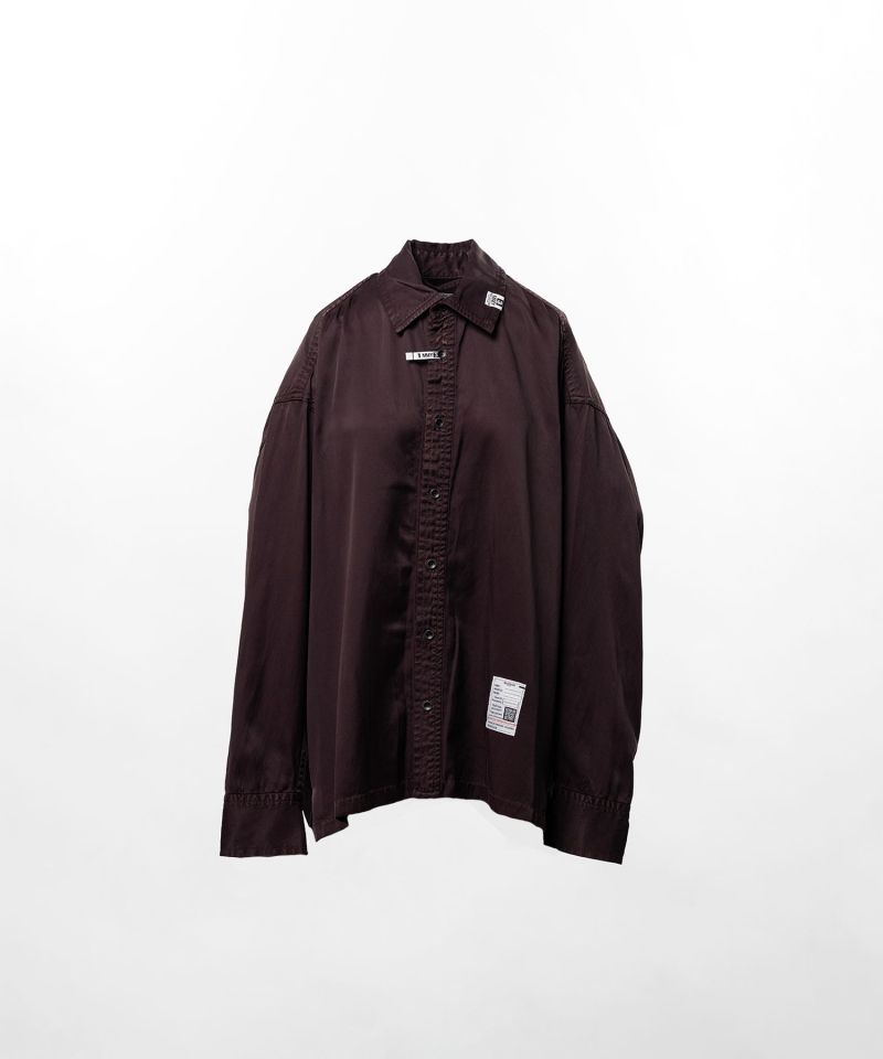 Vintage Like Satin Shirt