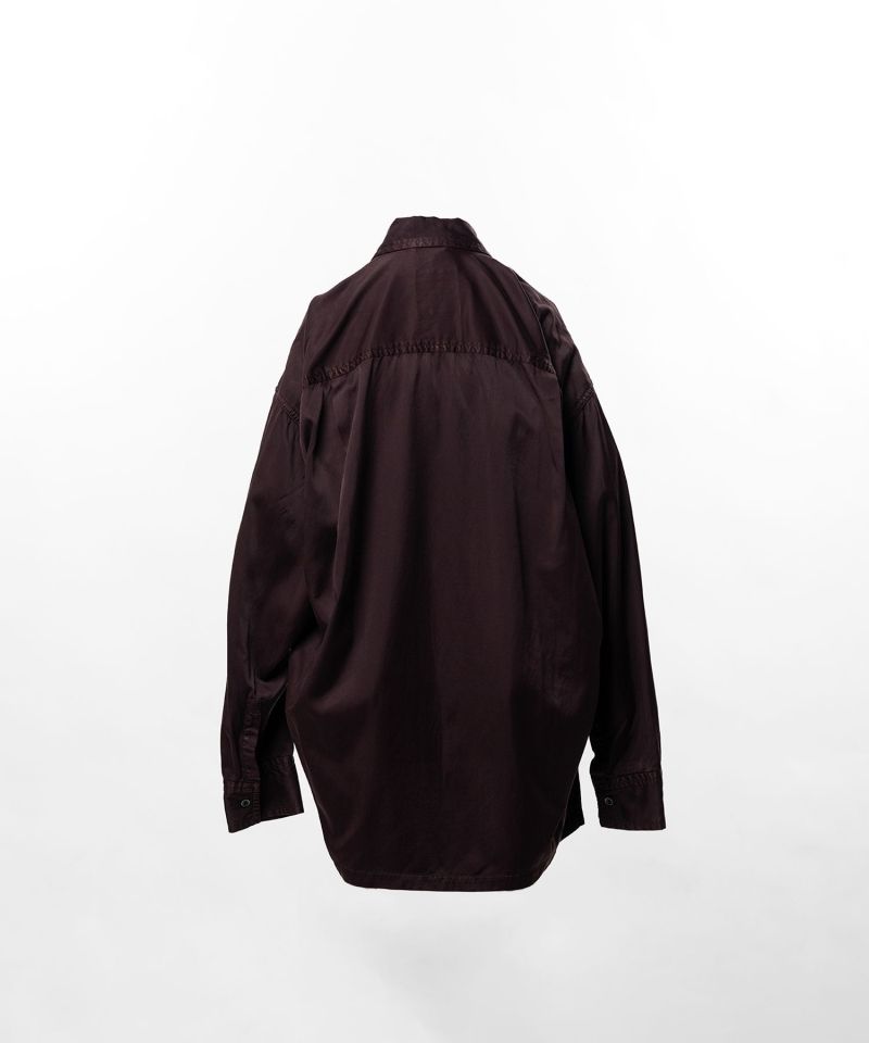 Vintage Like Satin Shirt