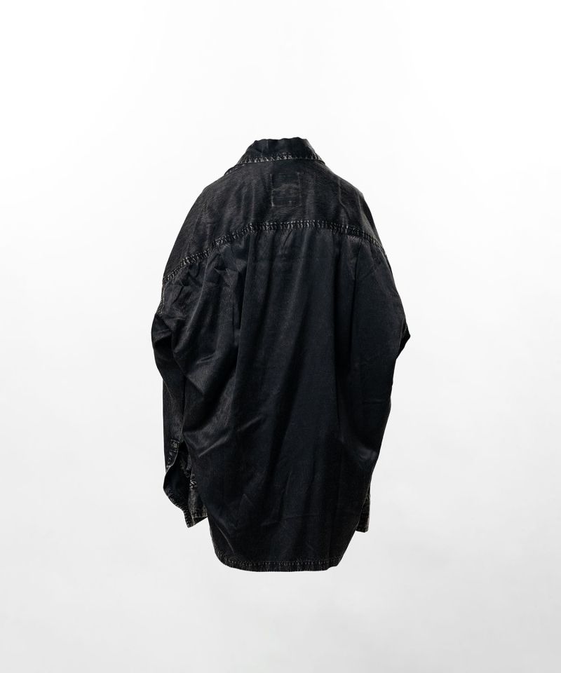 Vintage Like Satin Shirt