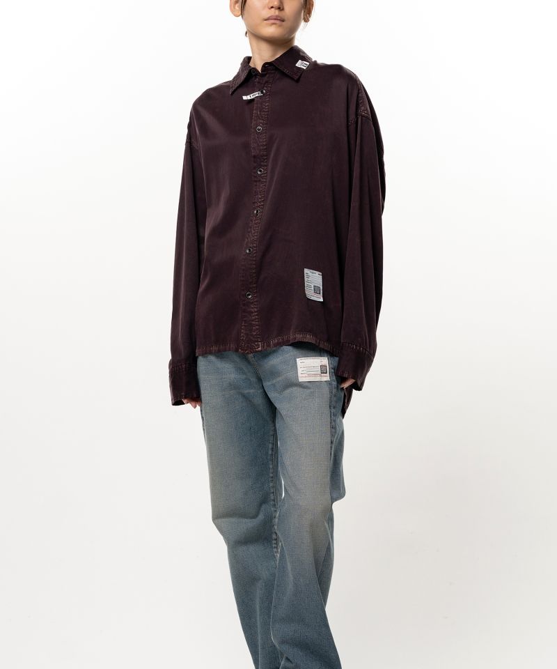 Vintage Like Satin Shirt