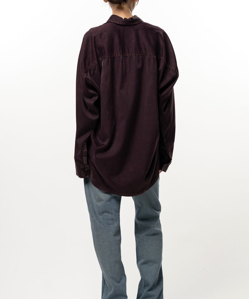Vintage Like Satin Shirt