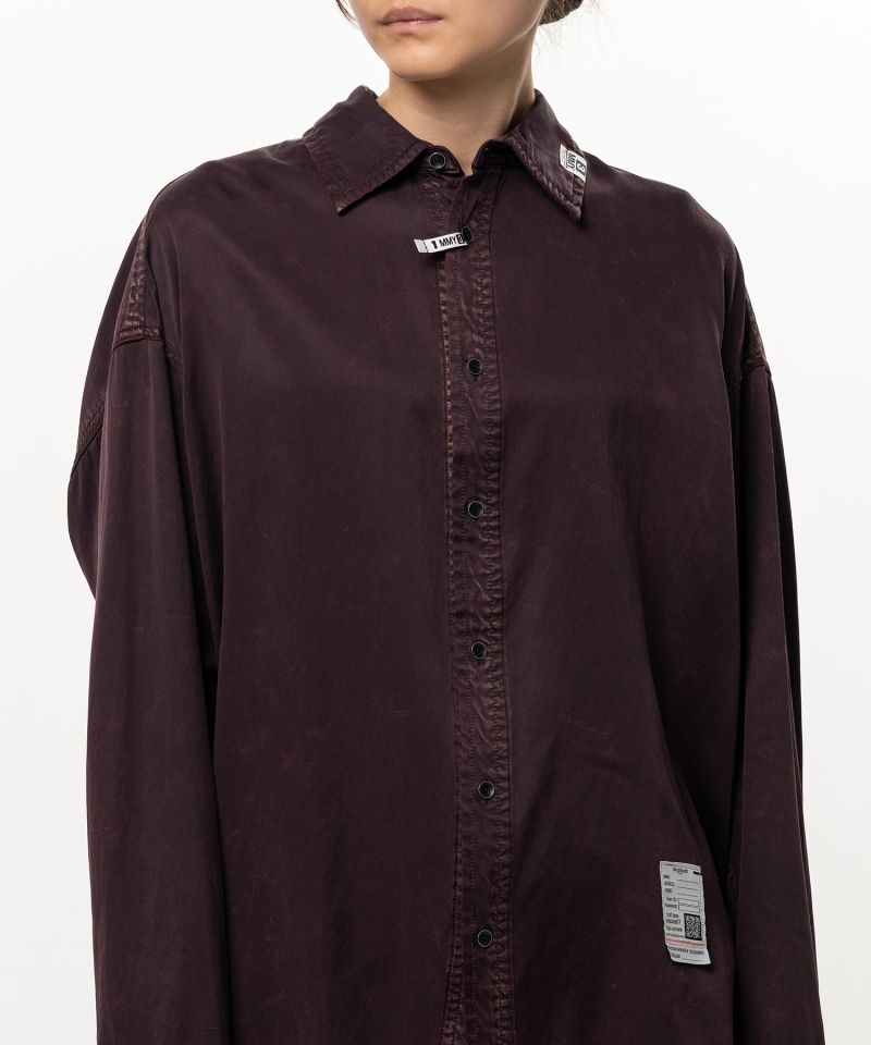 Vintage Like Satin Shirt