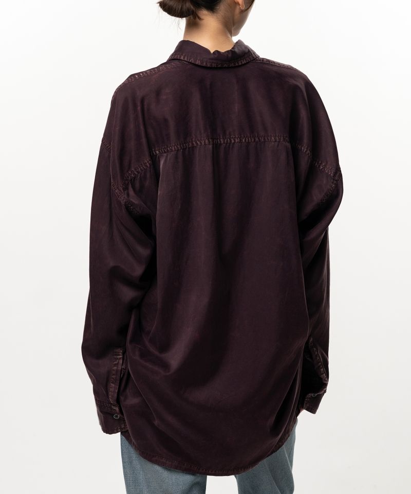Vintage Like Satin Shirt