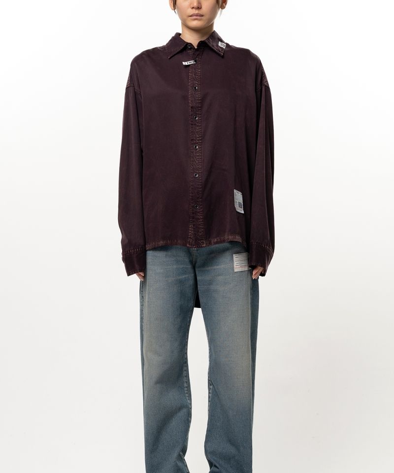 Vintage Like Satin Shirt