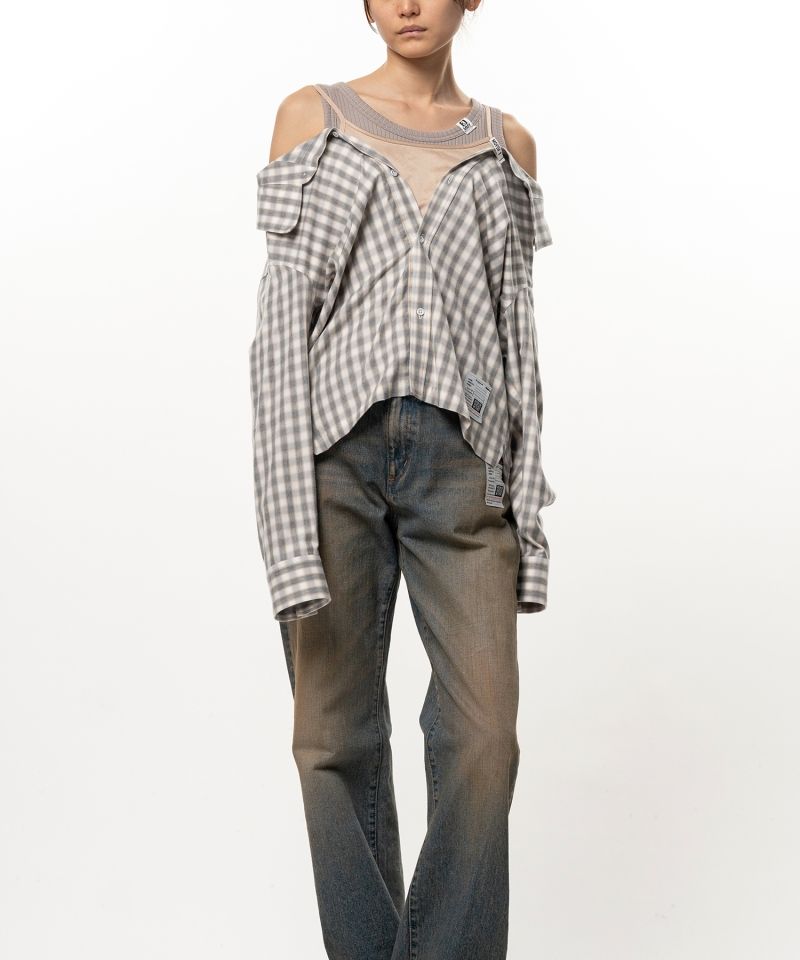 Triple Layered Check Shirt
