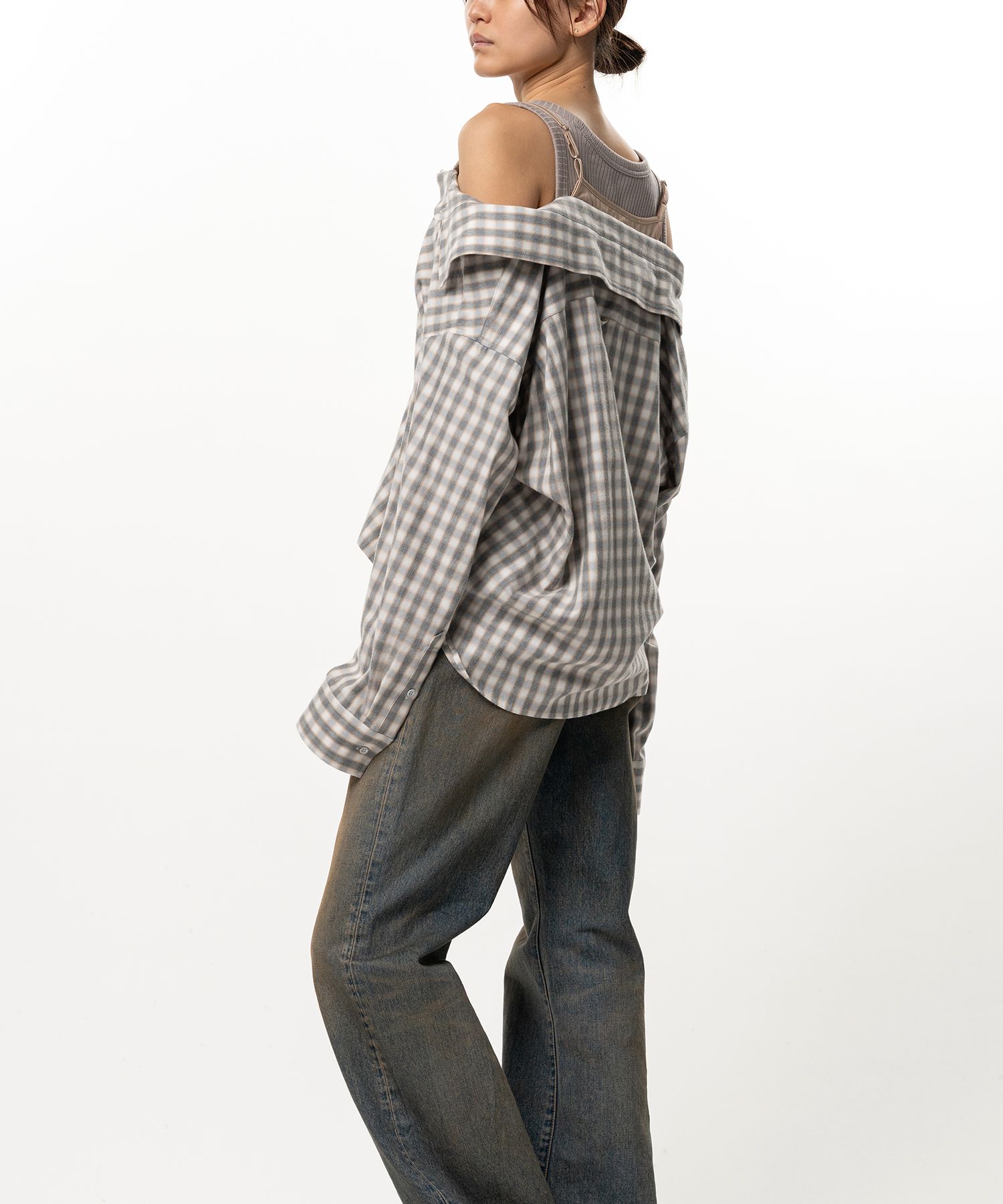 Triple Layered Check Shirt