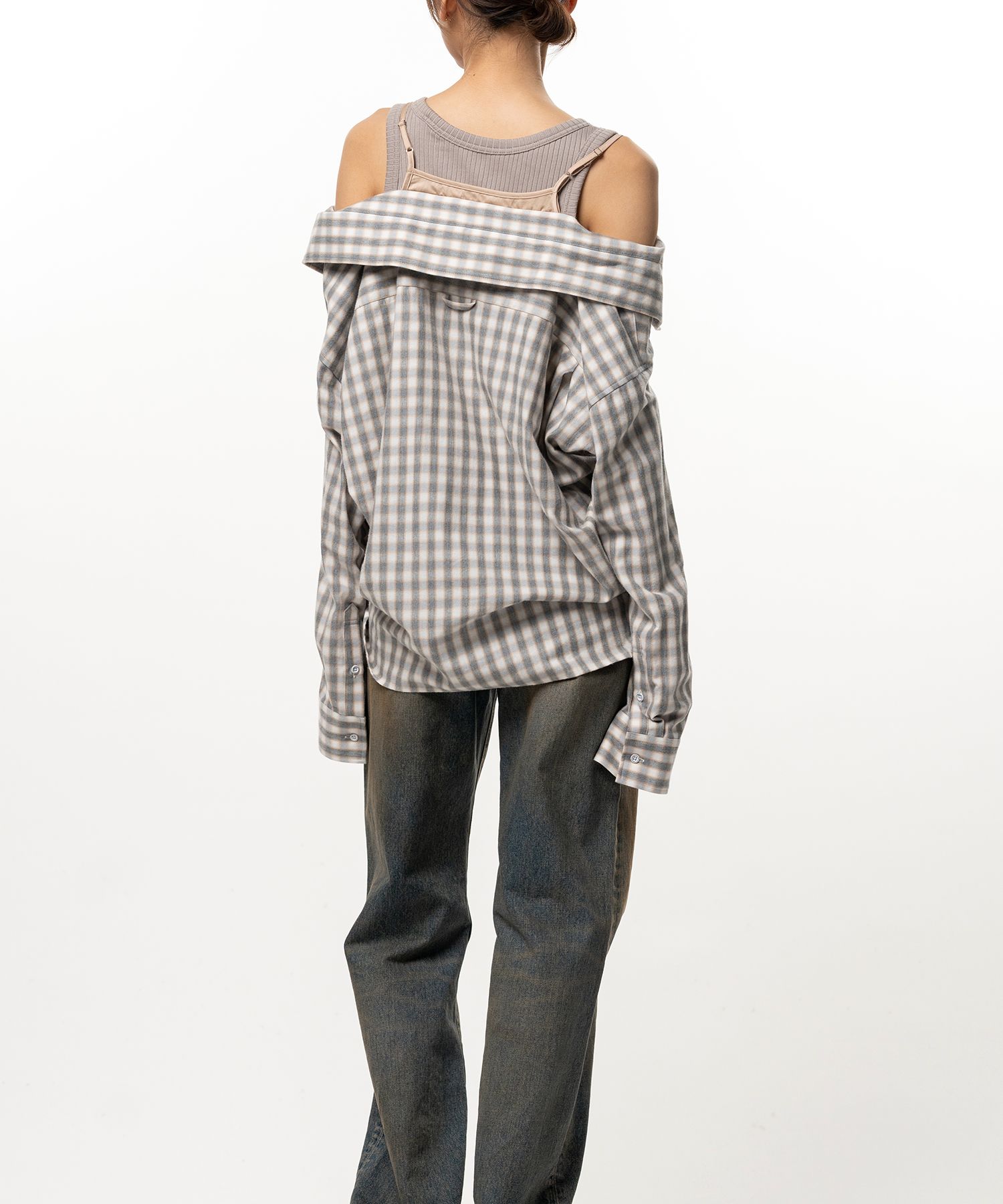 Triple Layered Check Shirt
