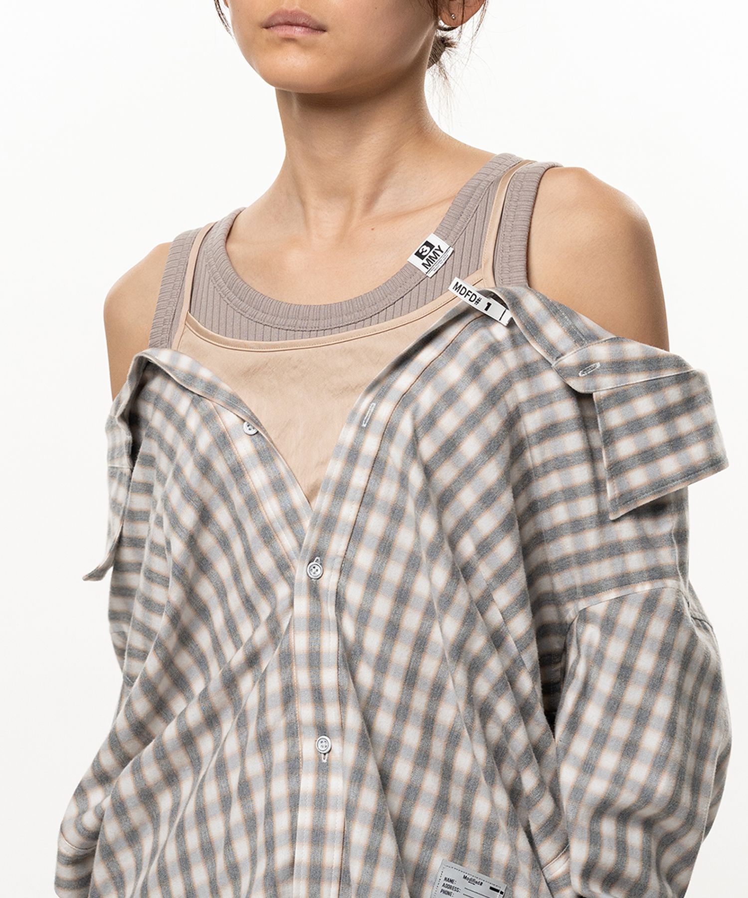 Triple Layered Check Shirt