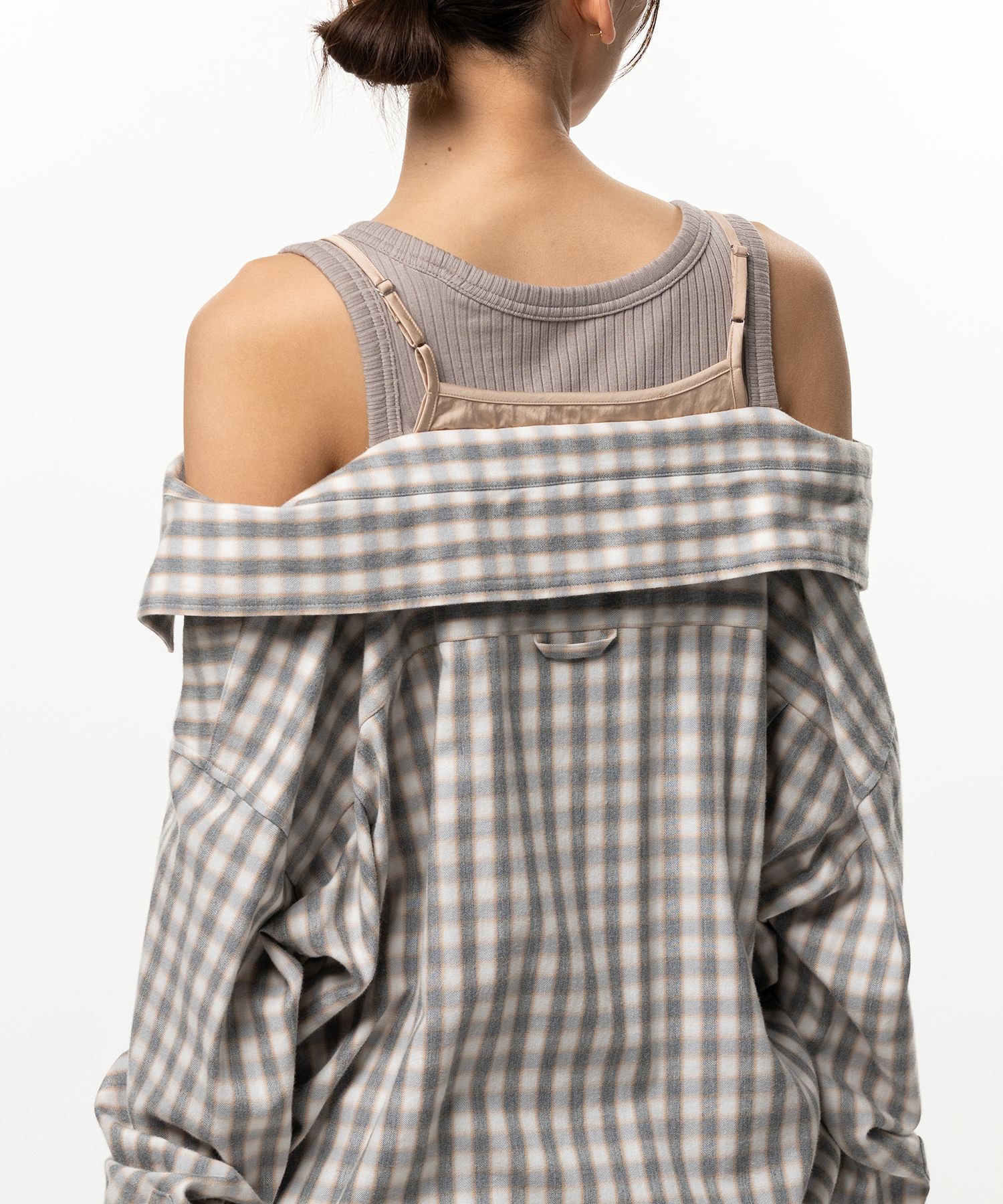 Triple Layered Check Shirt