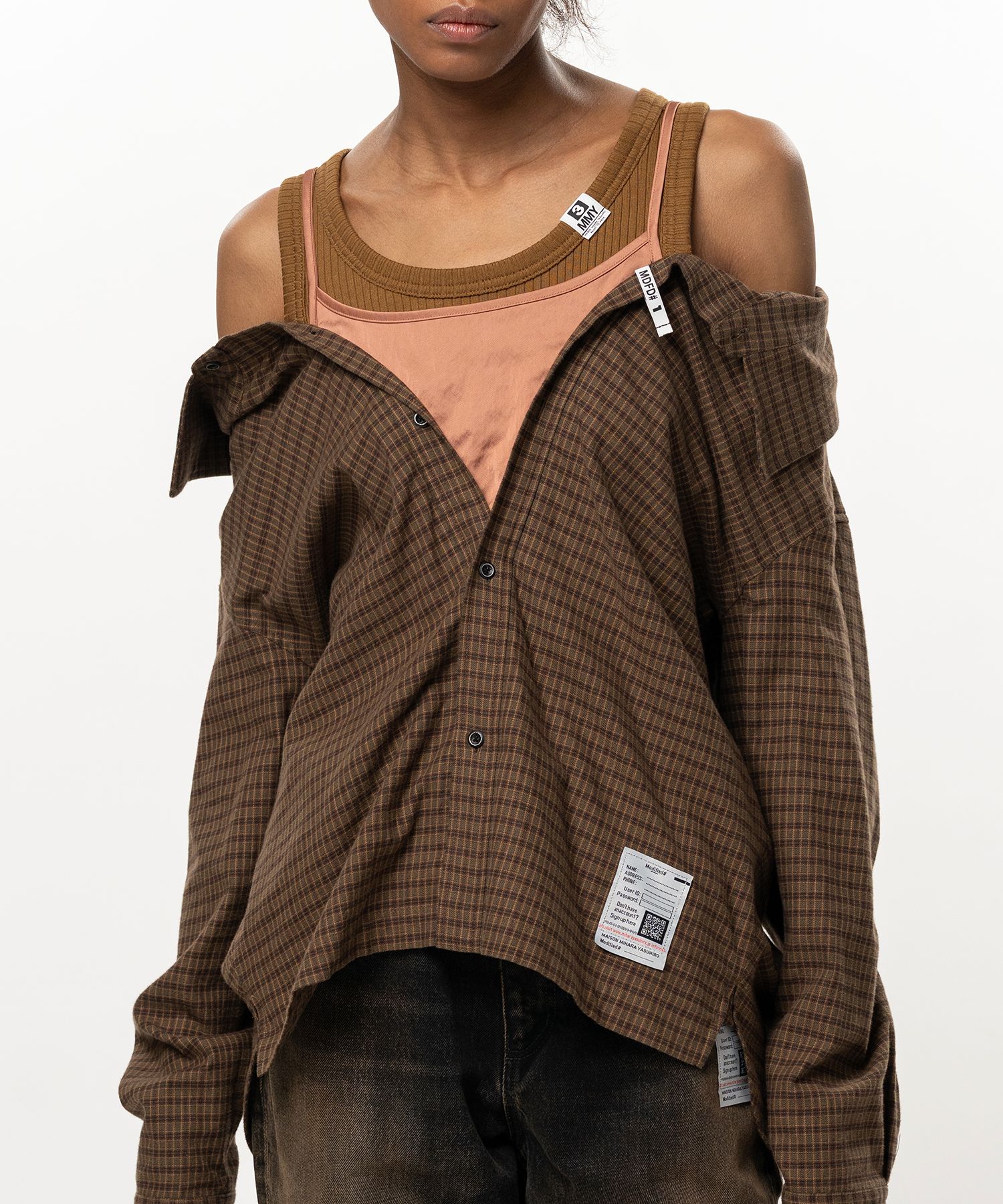 Triple Layered Check Shirt